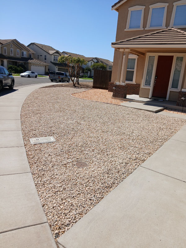 Affordable Cleanup - Landscape photo after